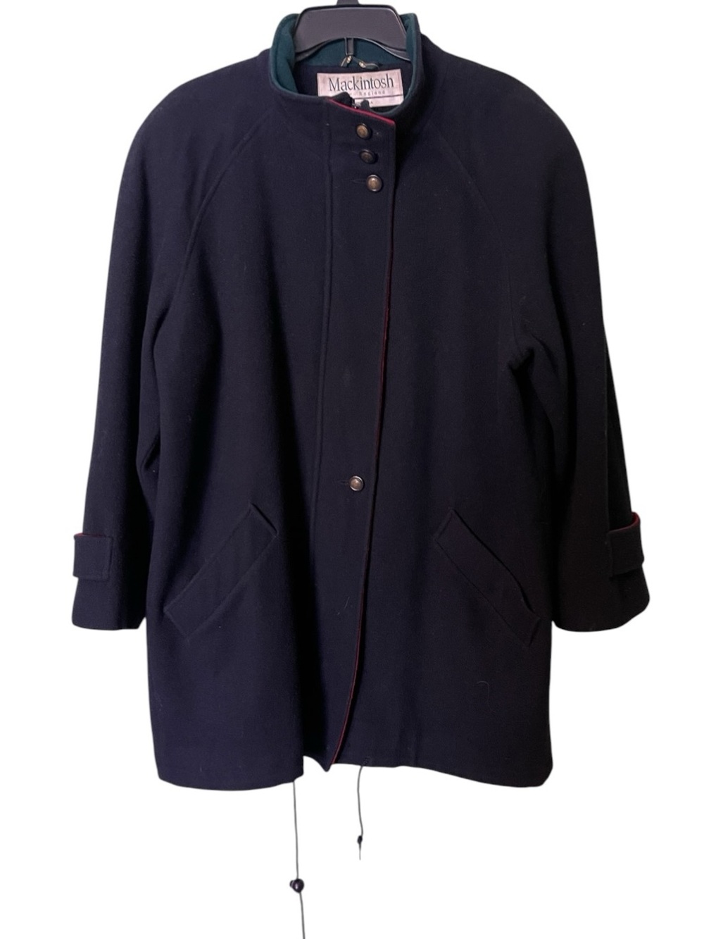 Vintage Mackintosh wool coat. Size 10 GUC